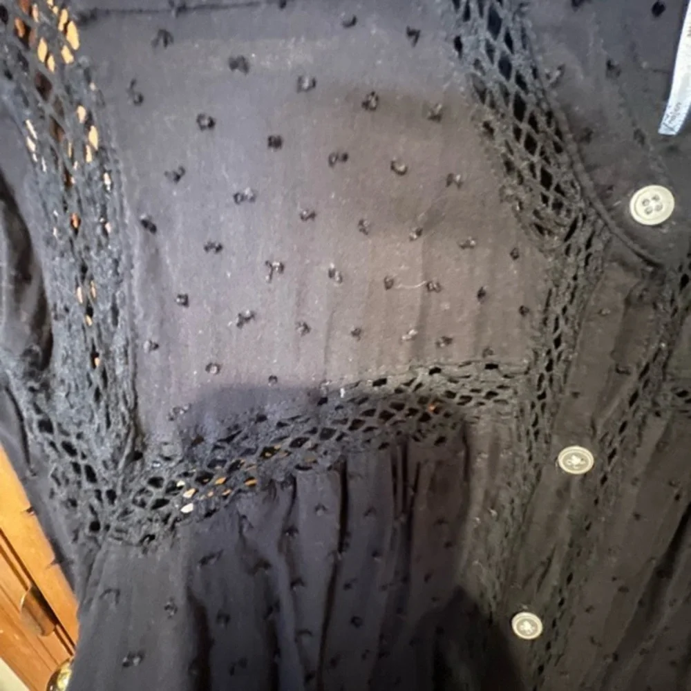 Free People‎ Swiss dot blouse